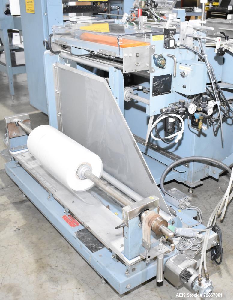 Shanklin HS1 Shrink Wrapper with Extended Infeed and Shanklin T72 Shrink Tunnel